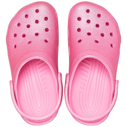 Crocs Kids' Classic Glitter Clog